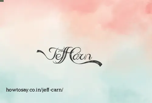 Jeff Carn