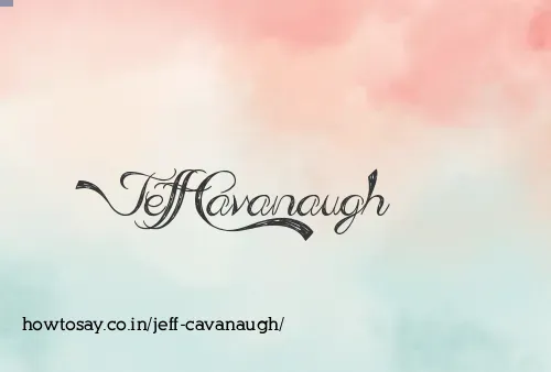 Jeff Cavanaugh