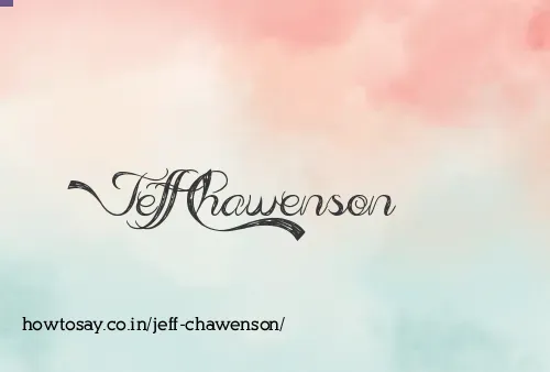 Jeff Chawenson