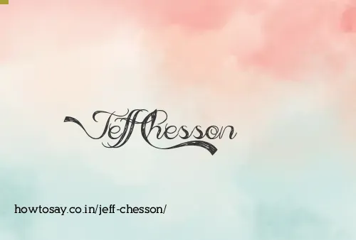Jeff Chesson