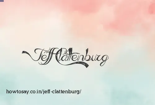 Jeff Clattenburg