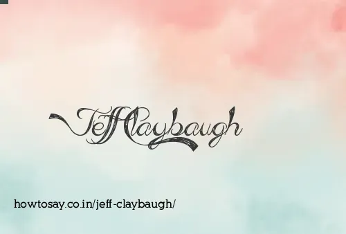 Jeff Claybaugh