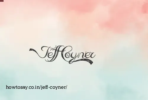 Jeff Coyner
