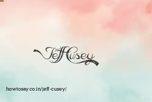 Jeff Cusey