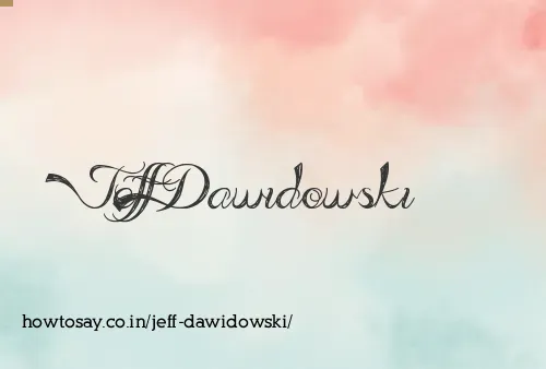 Jeff Dawidowski