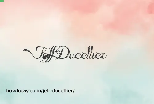 Jeff Ducellier