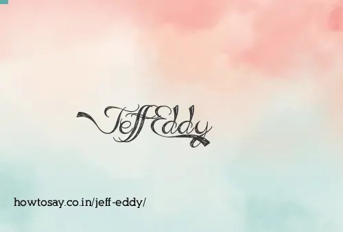 Jeff Eddy