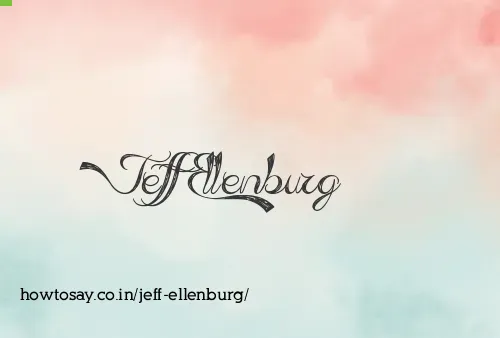 Jeff Ellenburg