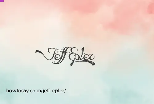 Jeff Epler