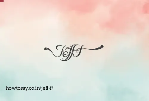 Jeff F