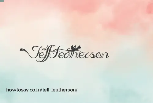 Jeff Featherson