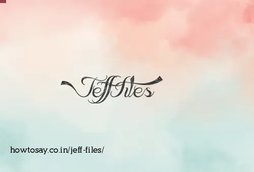 Jeff Files