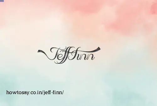Jeff Finn