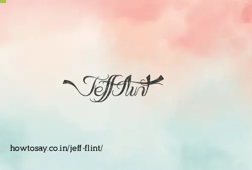 Jeff Flint