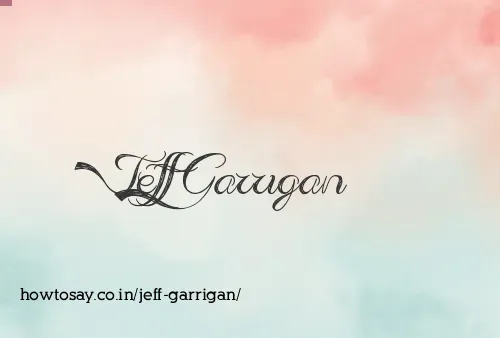 Jeff Garrigan