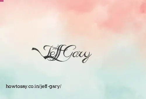 Jeff Gary