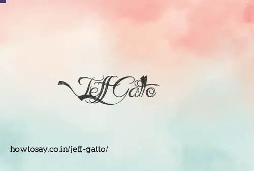 Jeff Gatto
