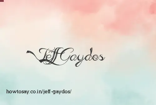Jeff Gaydos