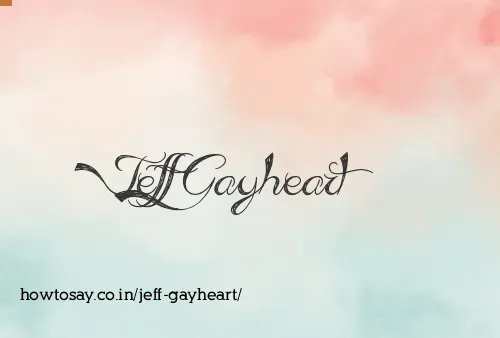 Jeff Gayheart