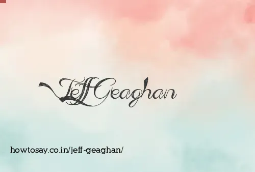 Jeff Geaghan