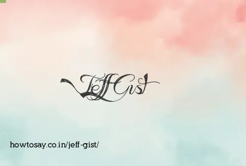 Jeff Gist