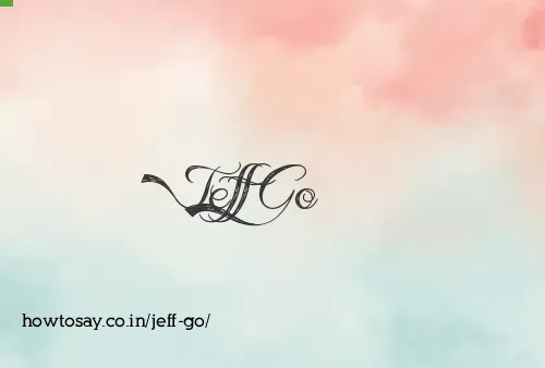 Jeff Go