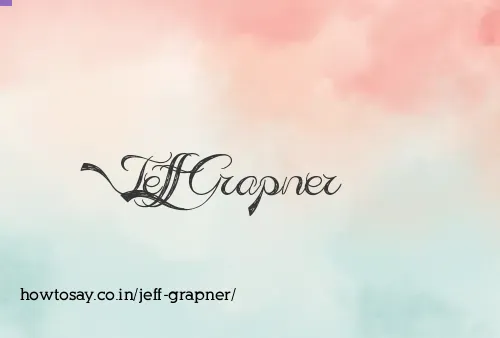 Jeff Grapner