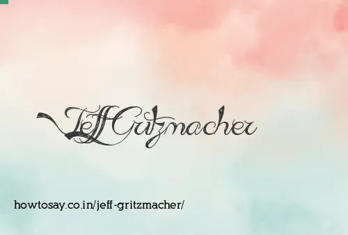 Jeff Gritzmacher