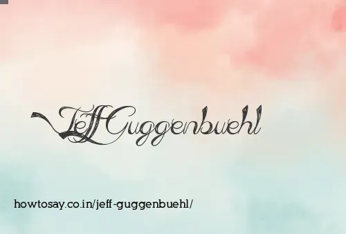Jeff Guggenbuehl