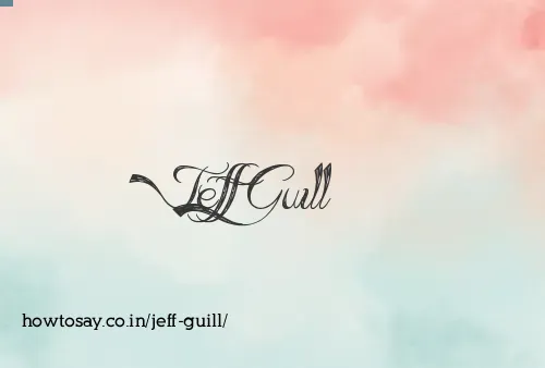 Jeff Guill