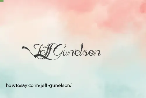 Jeff Gunelson