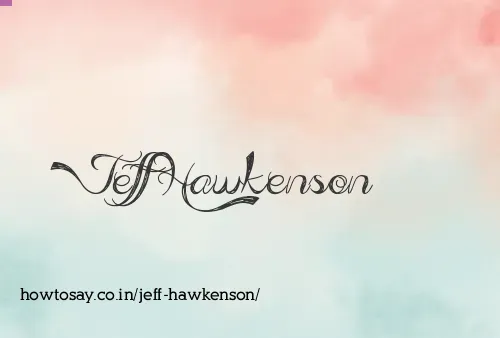 Jeff Hawkenson