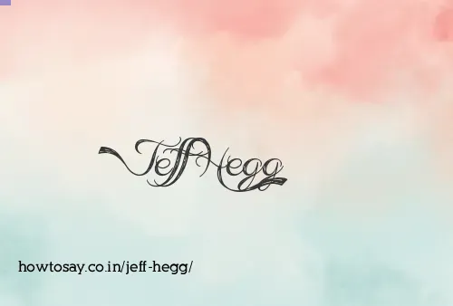 Jeff Hegg