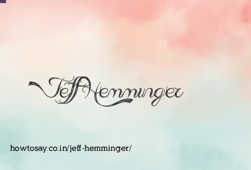 Jeff Hemminger
