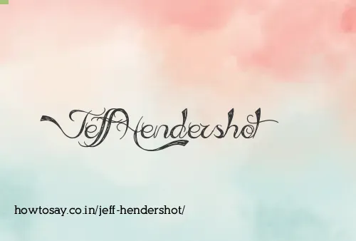 Jeff Hendershot