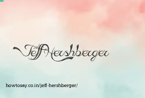 Jeff Hershberger