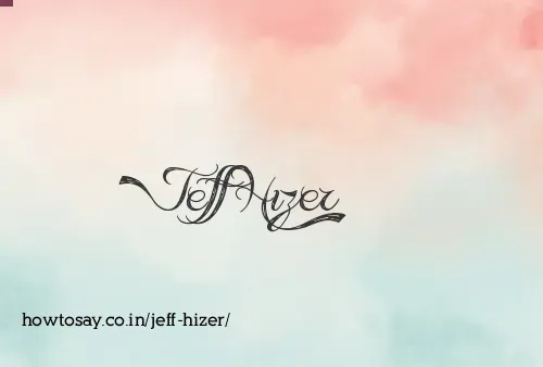 Jeff Hizer