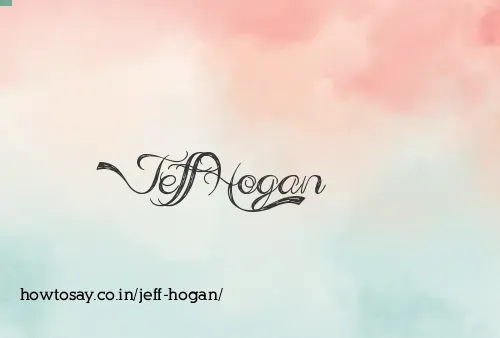 Jeff Hogan
