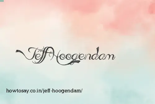 Jeff Hoogendam