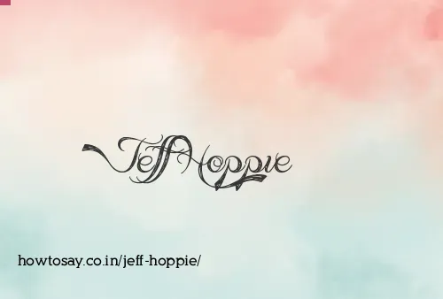 Jeff Hoppie
