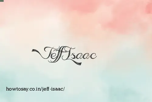 Jeff Isaac