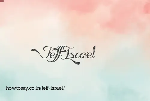 Jeff Israel