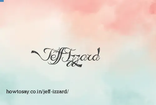 Jeff Izzard