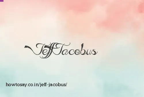Jeff Jacobus