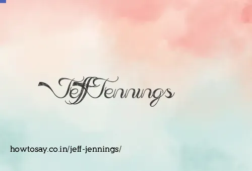 Jeff Jennings