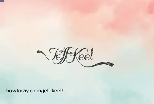 Jeff Keel
