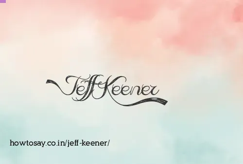 Jeff Keener