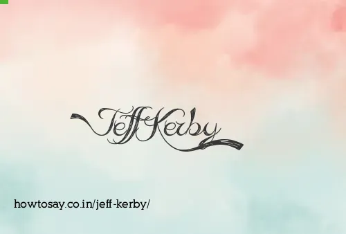 Jeff Kerby