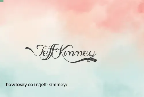 Jeff Kimmey