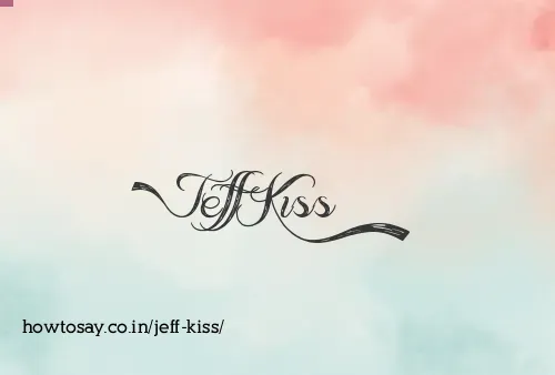 Jeff Kiss